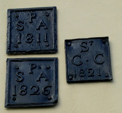 Boundary Marker Plates, Pitt Street, St Augustine's, Norwich